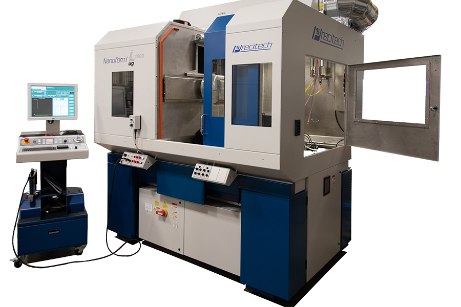 Nanoform multi axis diamond turning and milling machine